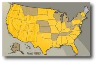 U.S. map