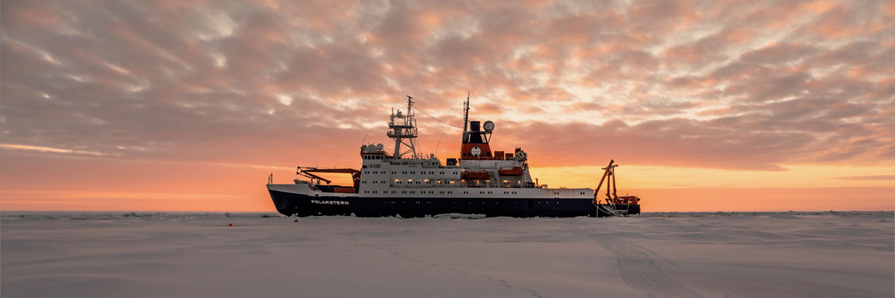 The German Icebreaker RV Polarstern Is Surrounded By Pack Ice in this 2012 Photograph. Credit: Alfred Wegener Institute